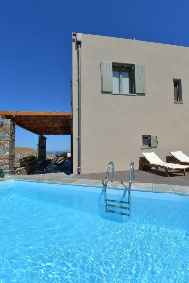 Luxurious 2019Blt Seaview Villa Wth Swimming Pool Korissia  Dış mekan fotoğraf