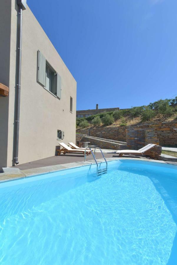Luxurious 2019Blt Seaview Villa Wth Swimming Pool Korissia  Dış mekan fotoğraf